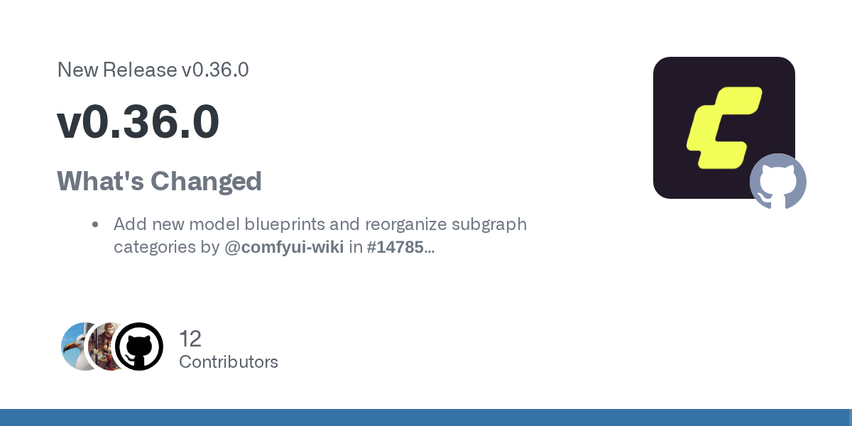 ComfyUI v0.36.0