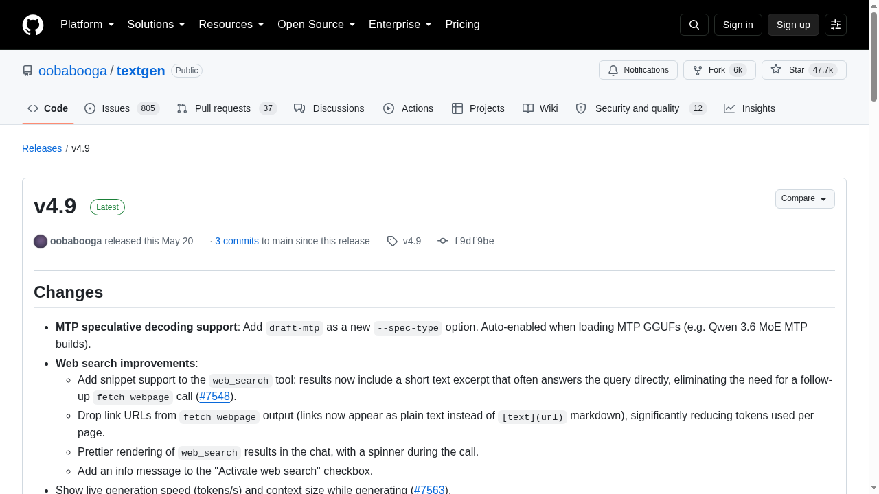 text-generation-webui v4.9